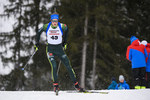 28.02.2020, xkvx, Biathlon DSV Deutschlandpokal Ruhpolding, Sprint - maennlich, v.l. Domenic Endler (Germany)  / 