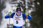 28.02.2020, xkvx, Biathlon DSV Deutschlandpokal Ruhpolding, Sprint - maennlich, v.l. Frederik Madersbacher (Germany)  / 