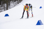 28.02.2020, xkvx, Biathlon DSV Deutschlandpokal Ruhpolding, Sprint - maennlich, v.l. Philipp Lipowitz (Germany)  / 