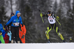 28.02.2020, xkvx, Biathlon DSV Deutschlandpokal Ruhpolding, Sprint - maennlich, v.l. Janik Loew (Germany)  / 