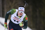28.02.2020, xkvx, Biathlon DSV Deutschlandpokal Ruhpolding, Sprint - maennlich, v.l. Hendrik Rudolph (Germany)  / 