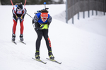 28.02.2020, xkvx, Biathlon DSV Deutschlandpokal Ruhpolding, Sprint - maennlich, v.l. Diogo Martins (Germany)  / 