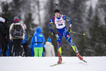28.02.2020, xkvx, Biathlon DSV Deutschlandpokal Ruhpolding, Sprint - maennlich, v.l. Patryk Bryn (Germany)  / 