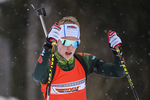 28.02.2020, xkvx, Biathlon DSV Deutschlandpokal Ruhpolding, Sprint - maennlich, v.l. Dmitrij Maltsev (Germany)  / 