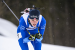 28.02.2020, xkvx, Biathlon DSV Deutschlandpokal Ruhpolding, Sprint - maennlich, v.l. Justin Stauss (Germany)  / 