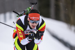 28.02.2020, xkvx, Biathlon DSV Deutschlandpokal Ruhpolding, Sprint - maennlich, v.l. Maximilian Schneider (Germany)  / 