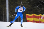 28.02.2020, xkvx, Biathlon DSV Deutschlandpokal Ruhpolding, Sprint - maennlich, v.l. Janne Schurig (Germany)  / 