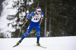 28.02.2020, xkvx, Biathlon DSV Deutschlandpokal Ruhpolding, Sprint - maennlich, v.l. Erik Hafenmair (Germany)  / 