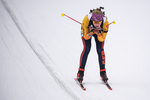 28.02.2020, xkvx, Biathlon DSV Deutschlandpokal Ruhpolding, Sprint - weiblich, v.l. Charlotte Gallbronner (Germany)  / 