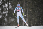 28.02.2020, xkvx, Biathlon DSV Deutschlandpokal Ruhpolding, Sprint - weiblich, v.l. Berta Leubner (Germany)  / 