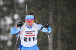 28.02.2020, xkvx, Biathlon DSV Deutschlandpokal Ruhpolding, Sprint - weiblich, v.l. Luise Aurich (Germany)  / 