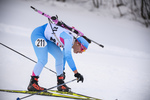 28.02.2020, xkvx, Biathlon DSV Deutschlandpokal Ruhpolding, Sprint - weiblich, v.l. Luise Aurich (Germany)  / 