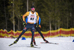 29.01.2020, xkvx, Biathlon DSV Deutschlandpokal Ruhpolding, Massenstart - maennlich, v.l. Matthias Dorfer (Germany)  / 