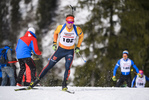 29.01.2020, xkvx, Biathlon DSV Deutschlandpokal Ruhpolding, Massenstart - maennlich, v.l. Tim Grotian (Germany)  / 