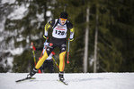 29.01.2020, xkvx, Biathlon DSV Deutschlandpokal Ruhpolding, Massenstart - maennlich, v.l. Leo Pestel (Germany)  / 