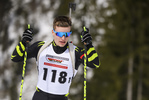 29.01.2020, xkvx, Biathlon DSV Deutschlandpokal Ruhpolding, Massenstart - maennlich, v.l. Lukas Martins (Germany)  / 
