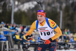 29.01.2020, xkvx, Biathlon DSV Deutschlandpokal Ruhpolding, Massenstart - maennlich, v.l. Julian Hollandt (Germany)  / 