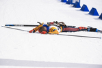 29.01.2020, xkvx, Biathlon DSV Deutschlandpokal Ruhpolding, Massenstart - maennlich, v.l. Julian Hollandt (Germany)  / 