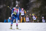 29.01.2020, xkvx, Biathlon DSV Deutschlandpokal Ruhpolding, Massenstart - weiblich, v.l. Merle Leuner (Germany)  / 