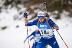 01.03.2020, xkvx, Biathlon DSV Deutschlandpokal Ruhpolding, Staffel - maennlich, v.l. Roman Herb (Germany)  / 