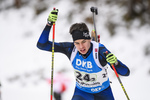 01.03.2020, xkvx, Biathlon DSV Deutschlandpokal Ruhpolding, Staffel - maennlich, v.l. Luca Nicolussi (Germany)  / 