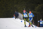 01.03.2020, xkvx, Biathlon DSV Deutschlandpokal Ruhpolding, Staffel - maennlich, v.l. Janik Loew (Germany)  / 
