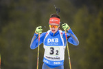 01.03.2020, xkvx, Biathlon DSV Deutschlandpokal Ruhpolding, Staffel - maennlich, v.l. Lucas Lechner (Germany)  / 