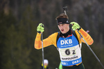 01.03.2020, xkvx, Biathlon DSV Deutschlandpokal Ruhpolding, Staffel - maennlich, v.l. Benjamin Menz (Germany)  / 