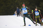 01.03.2020, xkvx, Biathlon DSV Deutschlandpokal Ruhpolding, Staffel - maennlich, v.l. Simon Kaiser (Germany)  / 