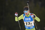 01.03.2020, xkvx, Biathlon DSV Deutschlandpokal Ruhpolding, Staffel - maennlich, v.l. Silas Merten (Germany)  / 