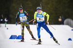 01.03.2020, xkvx, Biathlon DSV Deutschlandpokal Ruhpolding, Staffel - maennlich, v.l. Frederik Madersbacher (Germany)  / 