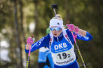 01.03.2020, xkvx, Biathlon DSV Deutschlandpokal Ruhpolding, Staffel - weiblich, v.l. Julia Kink (Germany)  / 