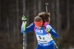 01.03.2020, xkvx, Biathlon DSV Deutschlandpokal Ruhpolding, Staffel - weiblich, v.l. Frances Kaiser (Germany)  / 