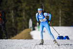 01.03.2020, xkvx, Biathlon DSV Deutschlandpokal Ruhpolding, Staffel - weiblich, v.l. Emily Schumann (Germany)  / 