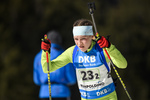 01.03.2020, xkvx, Biathlon DSV Deutschlandpokal Ruhpolding, Staffel - weiblich, v.l. Lina Ducke (Germany)  / 