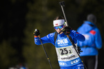 01.03.2020, xkvx, Biathlon DSV Deutschlandpokal Ruhpolding, Staffel - weiblich, v.l. Nina Lange (Germany)  / 