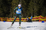 01.03.2020, xkvx, Biathlon DSV Deutschlandpokal Ruhpolding, Staffel - weiblich, v.l. Luise Mueller (Germany)  / 