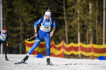 01.03.2020, xkvx, Biathlon DSV Deutschlandpokal Ruhpolding, Staffel - weiblich, v.l. Julia Kink (Germany)  / 