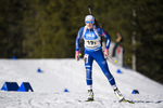 01.03.2020, xkvx, Biathlon DSV Deutschlandpokal Ruhpolding, Staffel - weiblich, v.l. Iva Moric (Germany)  / 