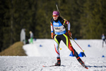 01.03.2020, xkvx, Biathlon DSV Deutschlandpokal Ruhpolding, Staffel - weiblich, v.l. Charlotte Gallbronner (Germany)  / 