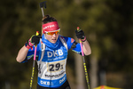 01.03.2020, xkvx, Biathlon DSV Deutschlandpokal Ruhpolding, Staffel - weiblich, v.l. Anna Stumpfegger (Germany)  / 