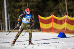 01.03.2020, xkvx, Biathlon DSV Deutschlandpokal Ruhpolding, Staffel - weiblich, v.l. Lilli Bultmann (Germany)  / 