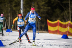 01.03.2020, xkvx, Biathlon DSV Deutschlandpokal Ruhpolding, Staffel - weiblich, v.l. Johanna Puff (Germany)  / 