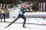 01.03.2020, xkvx, Biathlon DSV Deutschlandpokal Ruhpolding, Staffel - maennlich, v.l. Max Barchewitz (Germany)  / 