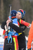 01.03.2020, xkvx, Biathlon DSV Deutschlandpokal Ruhpolding, Staffel - maennlich, v.l. Fabian Kaskel (Germany), Diogo Martins (Germany) und Mathis Faerber (Germany)  / 