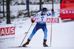 12.03.2020, xkvx, Biathlon IBU Weltcup Kontiolathi, Sprint Herren, v.l. Mario Dolder (Switzerland) in aktion / in action competes