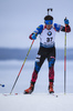 12.03.2020, xkvx, Biathlon IBU Weltcup Kontiolathi, Sprint Herren, v.l. Matvey Eliseev (Russia) in aktion / in action competes