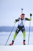 12.03.2020, xkvx, Biathlon IBU Weltcup Kontiolathi, Sprint Herren, v.l. Klemen Bauer (Slovenia) in aktion / in action competes