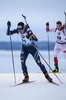 12.03.2020, xkvx, Biathlon IBU Weltcup Kontiolathi, Sprint Herren, v.l. Tommaso Giacomel (Italy) in aktion / in action competes
