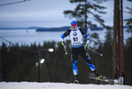 12.03.2020, xkvx, Biathlon IBU Weltcup Kontiolathi, Sprint Herren, v.l. Raido Raenkel (Estonia) in aktion / in action competes